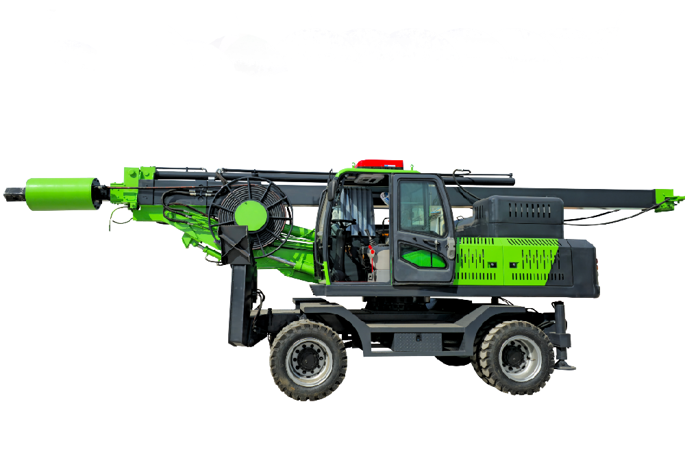 LQR-360轮式四驱旋挖钻机